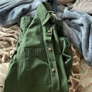 Men’s wrangler button down workwear shirt